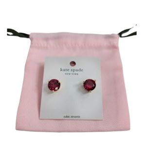 Kate Spade Festive Pink Rise And Shine Studs
